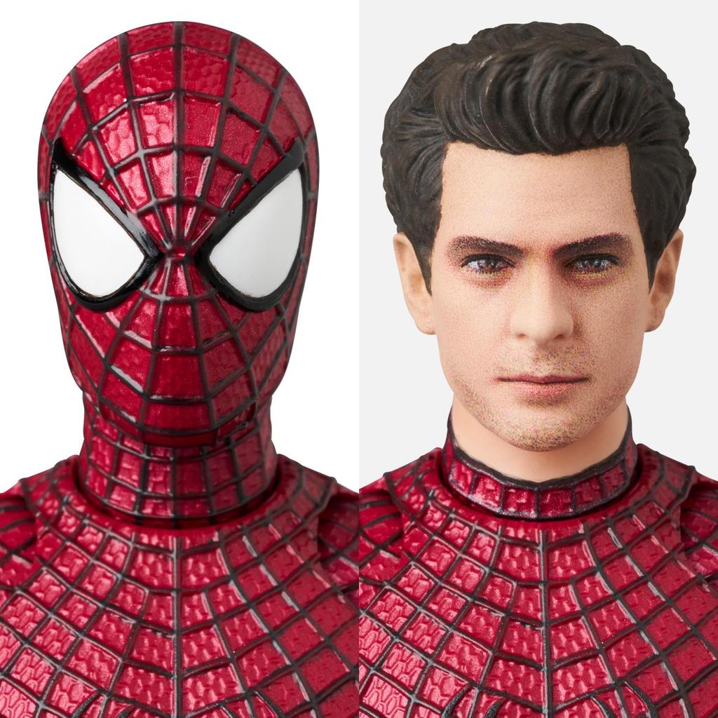 Medicom Toy MAFEX 248 THE AMAZING Akční přibližně 155 mm Ne. Figurka SPIDER-MAN, vysoká, bez měřítka, předbarvená