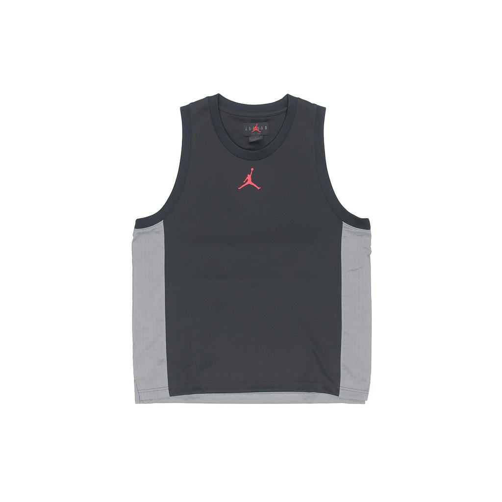 Jordan Dri-Fit Air Statement Contrast Panel Quick-Dry Basketball Tank Men Tops Black CZ4742-010