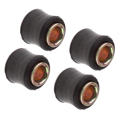 4 Stück Motorrad Stoßdämpfer Aufhängungsbuchse Gummibuchse 10 mm