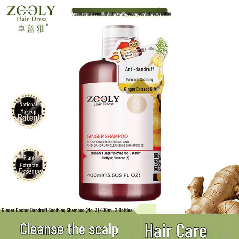 Zooly Ginger Doctor Anti-Dandruff Soothing Shampoo