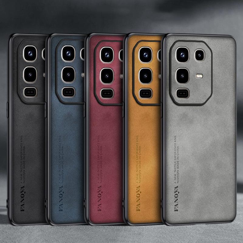 For Infinix Note 50X Case Luxury PU Leather Phone Case For Infinix Note 50X 5G Note50X Back Cover Matte Silicone Full Protection