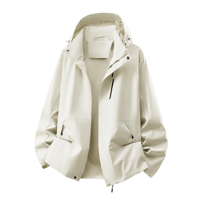 Autumn And Winter Jackets For Men, Solid Color Jackets For Men, Simple Men's Jackets, Men's Tops, Loose Casual Jackets