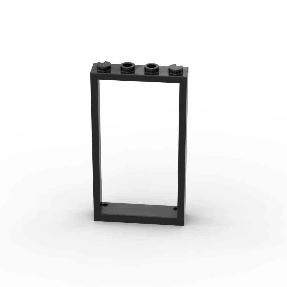 

MOC 10PCS 60596 Door Frame 1x4x6 Constructing Blocks Kit Featuring 2 Holes Bricks Particle Puzzle Idea Toys Children Birthday Xmas Gift