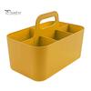 Stackable Desk Organizer Storage Box with Handle Large Capacity Multiple Compartments Pencil Holder Caddy Organizer