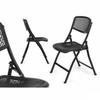 Folding Chair - Gift Decor - Black - 59x50x82 Cm - Set of 4 - Compact - Lightweight - Easy To Store