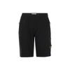 Ss23 Solid Color Compass Logo Patch Elastic Waist Shorts Men Shorts Black 781564060-V0029
