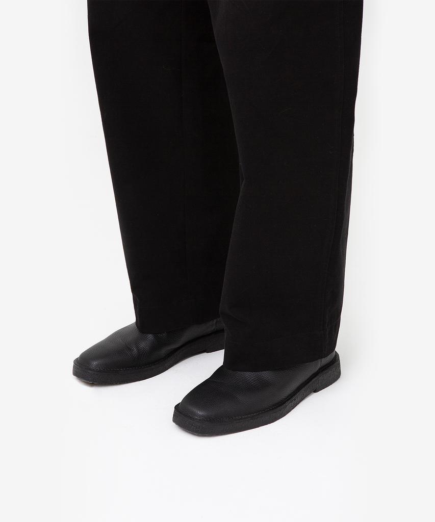 Brownyard Leather Chelsea Boots, Black