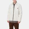 Carhartt WIP FW24 Michigan Coat Classic Square Label Button Long Sleeve Jacket Unisex Jacket Off-White I015261-0DJ-01