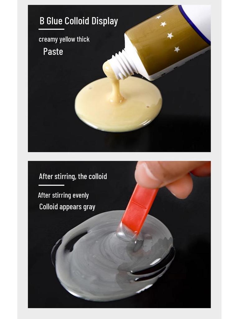 High-Temperature Resistant Universal Adhesive - Super Glue for Welding, Casting, and Leak Repair.