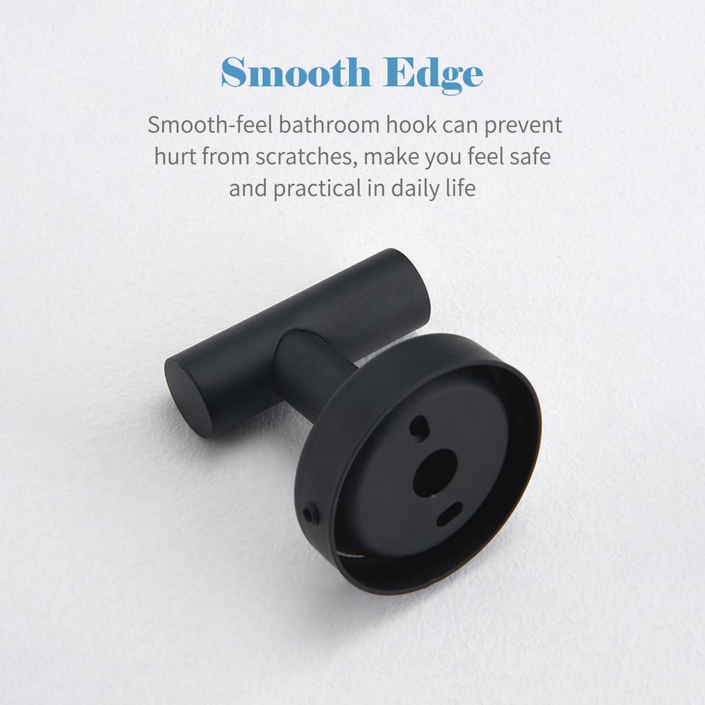 3PCS Towel Bar Toilet Paper Holder Hook Set Stainless Steel Wall Mounted Drilling Towel Holder Toilet Paper Rack Hanging Hook