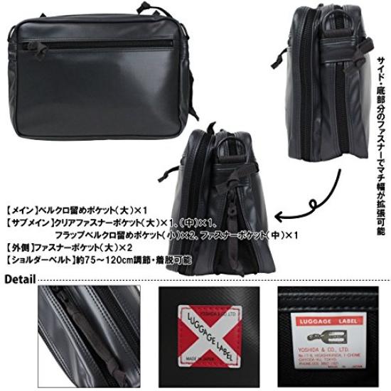 [Luggage Label] Yoshida & Co. Shoulder Bag [LINER] 951-09241 1. Black