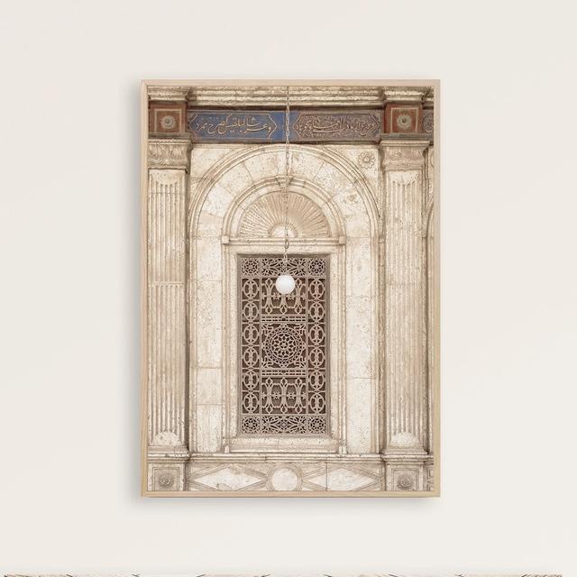 Morocco Menbohemia Arab Islamic Architecture Poster Oil Painting Nordic Living Room Wall Art Picture Home