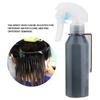 Nachfüllbare Plastik Friseursprayflasche Wassersprüher Salon Barbershop Werkzeug (Grau)