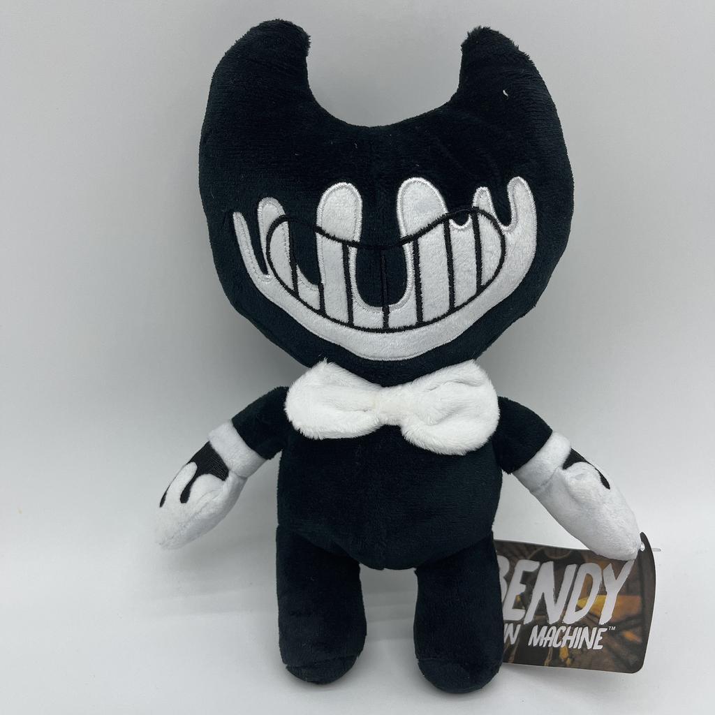 Thriller Game Bendy And The Ink, Plush Toy With Bendy Dog And Girl Doll