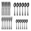 Popular 1010 Stainless Steel Tableware, Knife, Fork, Spoon Set, 24 Piece Set/16 Piece Set, Western Food Tableware Is Cheap