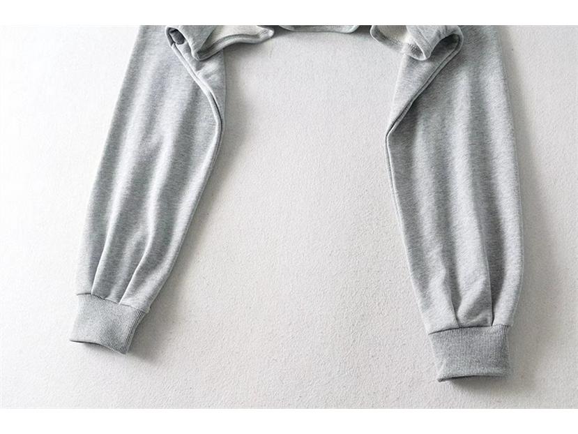 Spring Women's European-American Style Drawstring Hoodie - Solid Color, Versatile Long Sleeve Sweatshirt