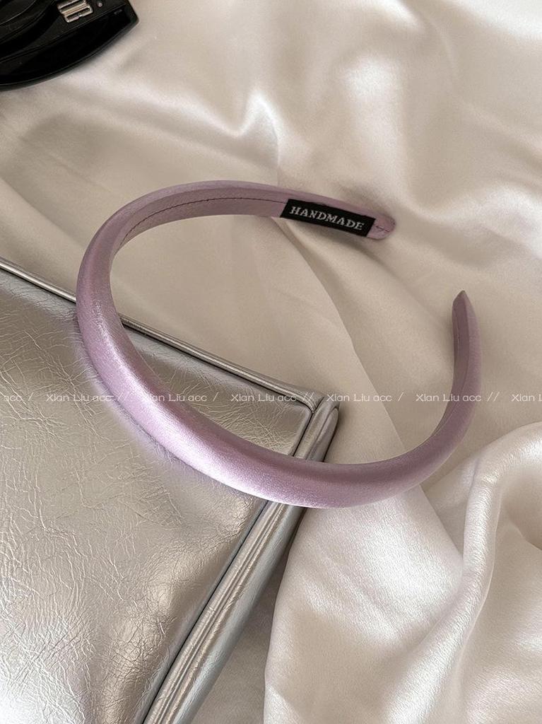 2025 Satin Headband for Face Washing: Quality Fashion, Simple Hair Accessory