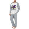 Men's Long Sleeve Pajama Set - Two Piece Comfortable Sleepwear for Nighttime and Lounging