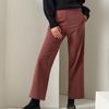 Cozylook Women Corduroy Fleece Wide Pants