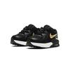 Nike Air Max Excee Abrasion Resistant Mid top Toddler Shoes Black Gold Infant And Toddler CD6893-006
