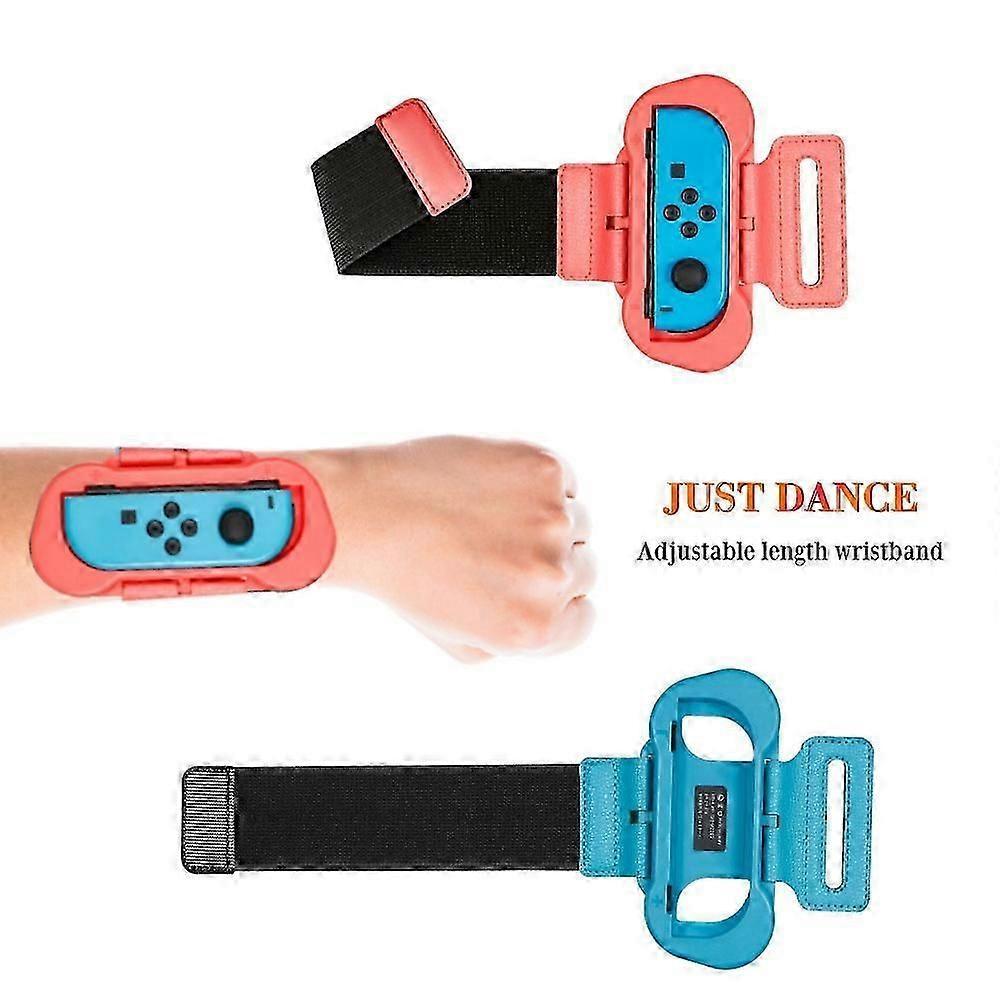 JYS 2PCS Adjustable Wrist Band Strap for Nintendo Switch Just Dance 2020/2019 Joy-Con Controller