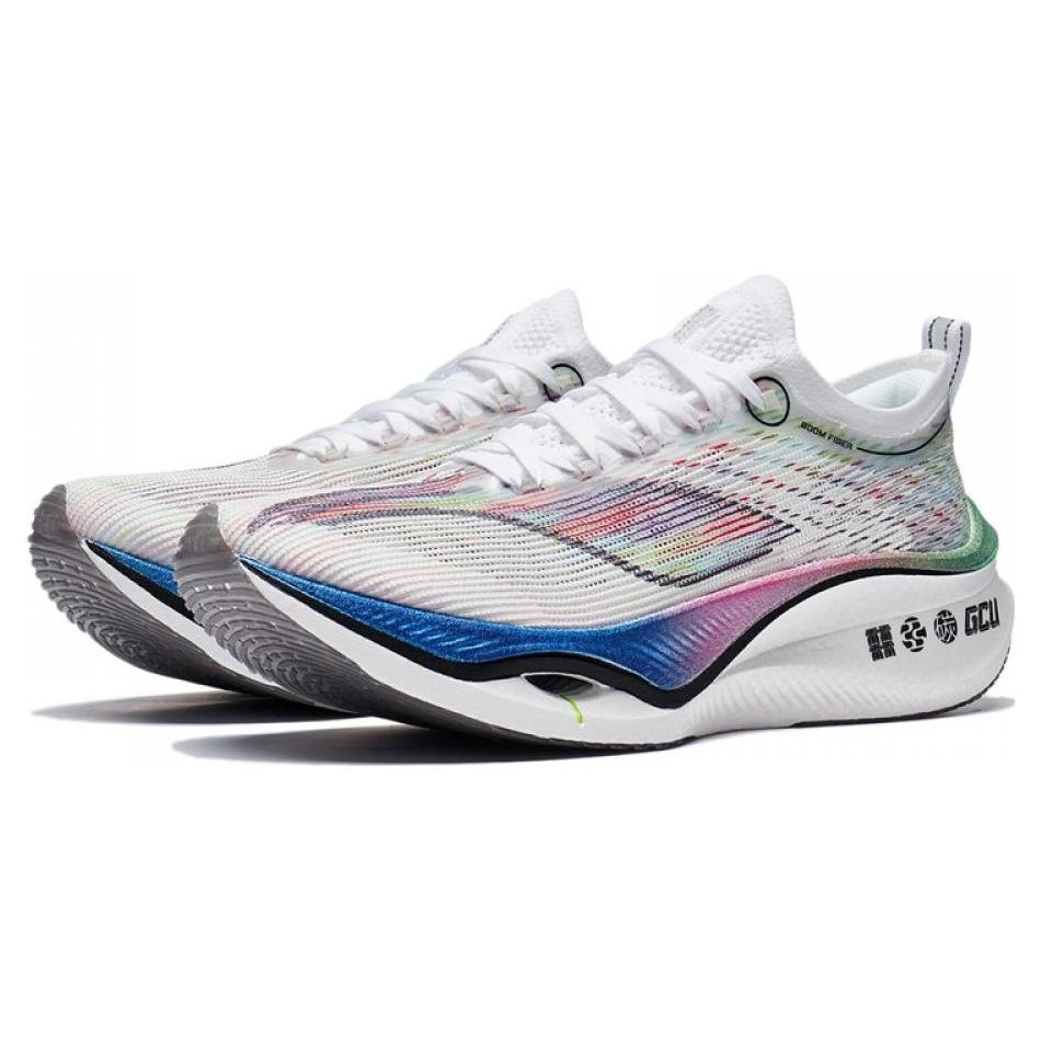 New LiNing Feidian 3 Ultra Cushioning Anti Slip And Wear Resistant Low Top Running Shoes Unisex Standard White ARMT033-2