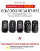 Toyota Key Case for Corolla, Camry, Levin, RAV4, Avalon, IZOA, CHR, Highlander - Snap Button Design