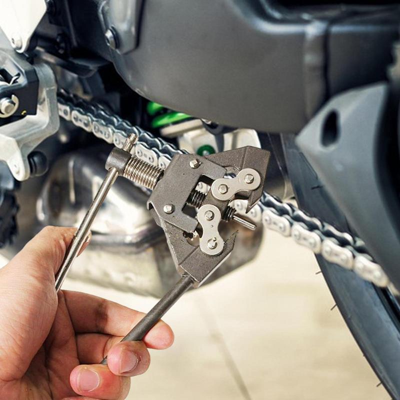 Motorcycle Chain Breaker Steel Motorcycle Chain Remover Cutter Roller Chain Puller Holder Connecting For Motorcycle Bike Chains