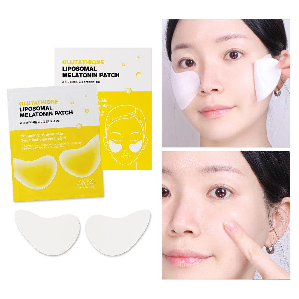 Glutathione Liposome Melatonin Melasma Patch 5 Doses (10 Sheets Total)