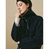 INMAN Women's Pure Wool Double-faced Lapel Winter Coat