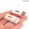 1 Pcs 1/12 Dollhouse Miniature Tissue Box Storage Box Stationery Mini Model Scene Doll Accessories DIY Decoration