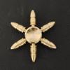 Fidget Spinner aus reinem Kupfer, abnehmbares Design, Metall-Handspinner, 188 Edelstahlkugellager, Antistress-Spielzeug für Erwachsene