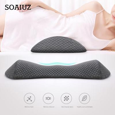 Waist Pillow Memory Foam Lumbar Support Pillow Pressure-relieving Pregnant Waist Support Cushion for Home Bed