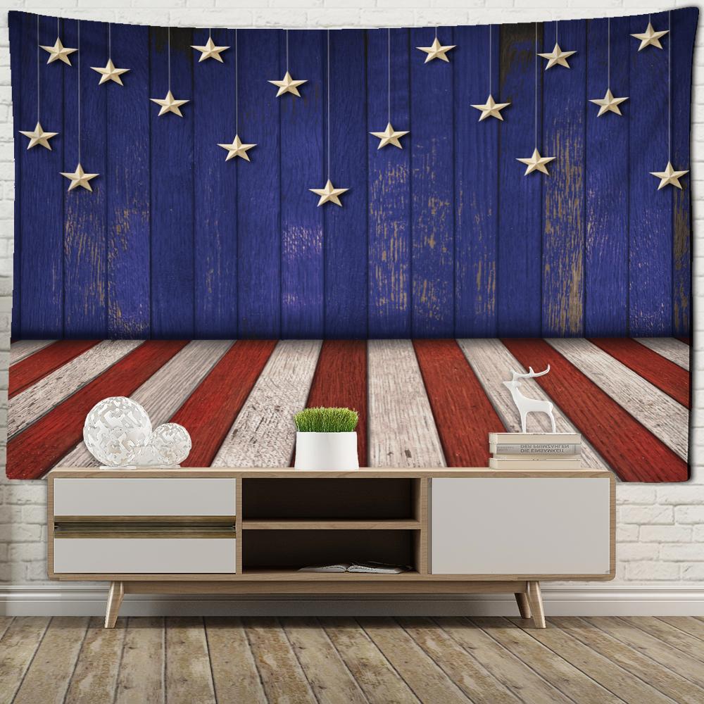 

Звездный деревянный гобелен настенный в стиле бохо психоделическое таинственное искусство хиппи настенный декор фоновая ткань 95x70cm