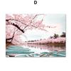 Mount Fuji Sakura Umbrella Japanese Girl Wall Art Canvas Painting Nordic Posters And Prints Wall Pictures For Living Room Decor