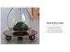 Magnetic Hourglass Timer Decorative Office Desktop Ornament with Quicksand Bottle