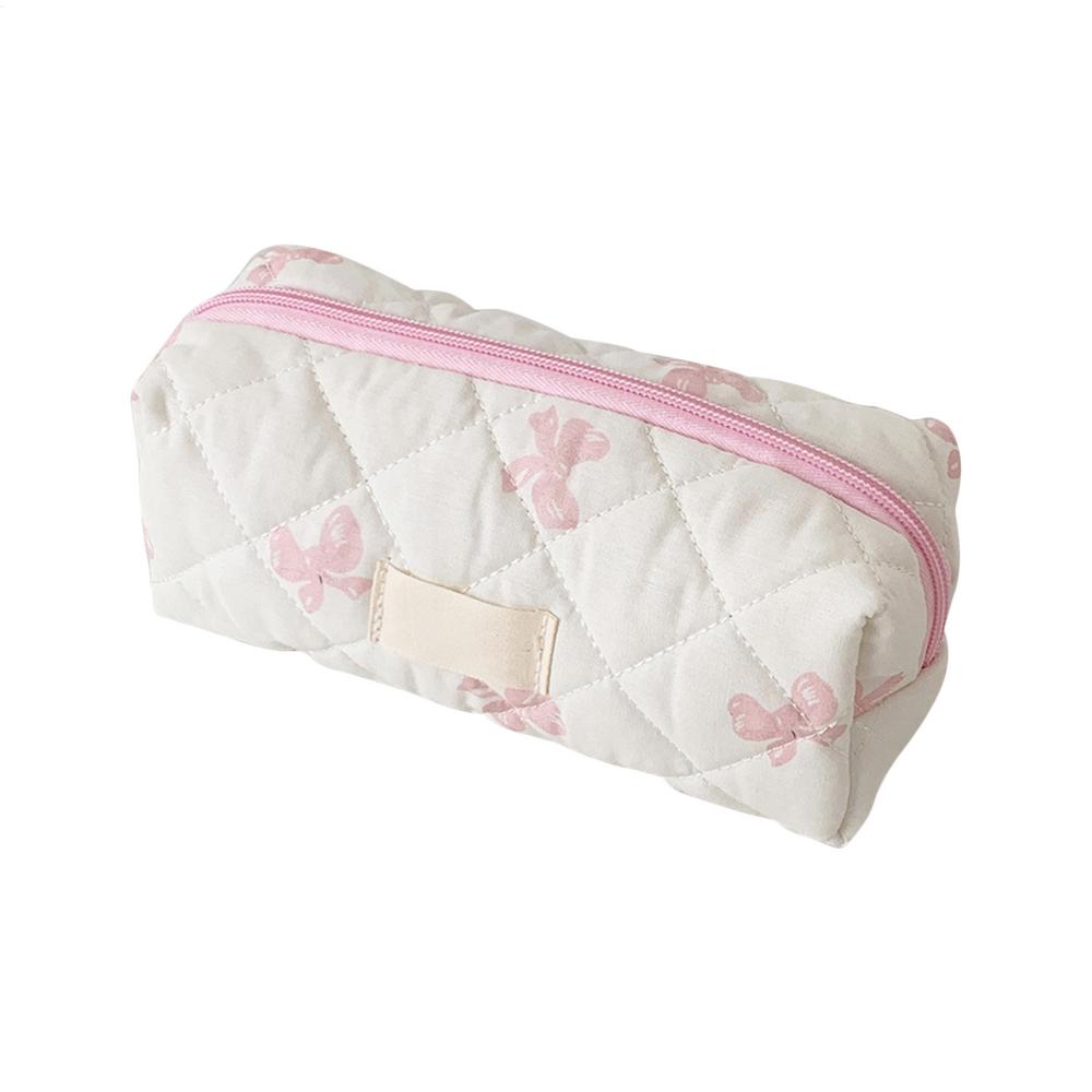 Pencil Bag Large Capacity Stationery Bag Travel Storage Bag Women'S Cosmetic Bags Cute Design Girls Pencil Case