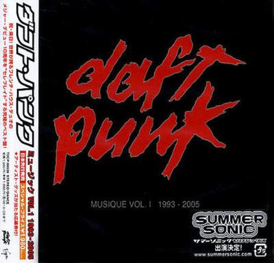 CD DAFT PUNK  MUSIQUE VOL.1 19932005 TOCP66538 Virgin 2006 Japan Dance  Electronica Used