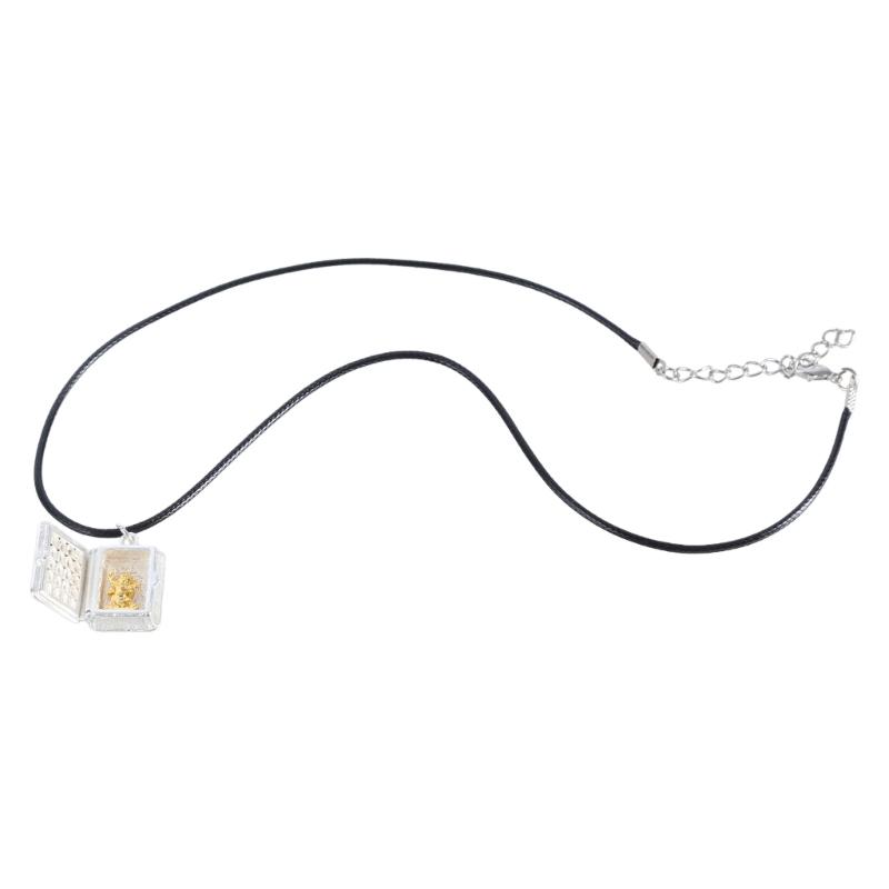 

Защитный амулет ожерелье буддийская коробка кулон модная ключичная цепочка регулируемая длина цепочка на шею унисекс ювелирные изделия 1