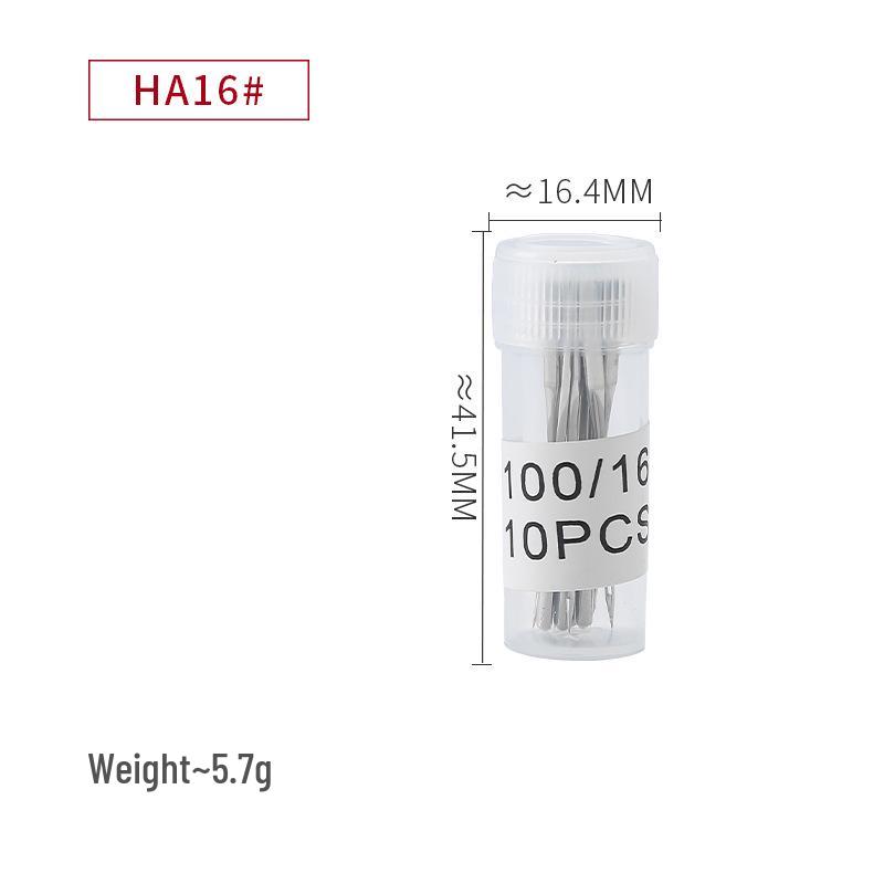 Traditional Sewing Machine Needles Set: Multi-model Accessories, Foot Pedal, Anti-Skip, Garment & Overlock Compatibility