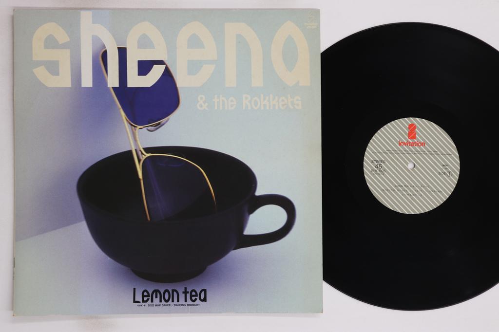 12inch Record SHEENA & THE ROKKETS - Lemon Tea VIH505 INVITATION 1985 Japan Japanese Pop/Rock Used