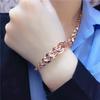 Purple Gold-Plated Rose Gold Shiny Glitter Simple Fashion Light Luxury High-End Temperament Phoenix Tail Bracelet
