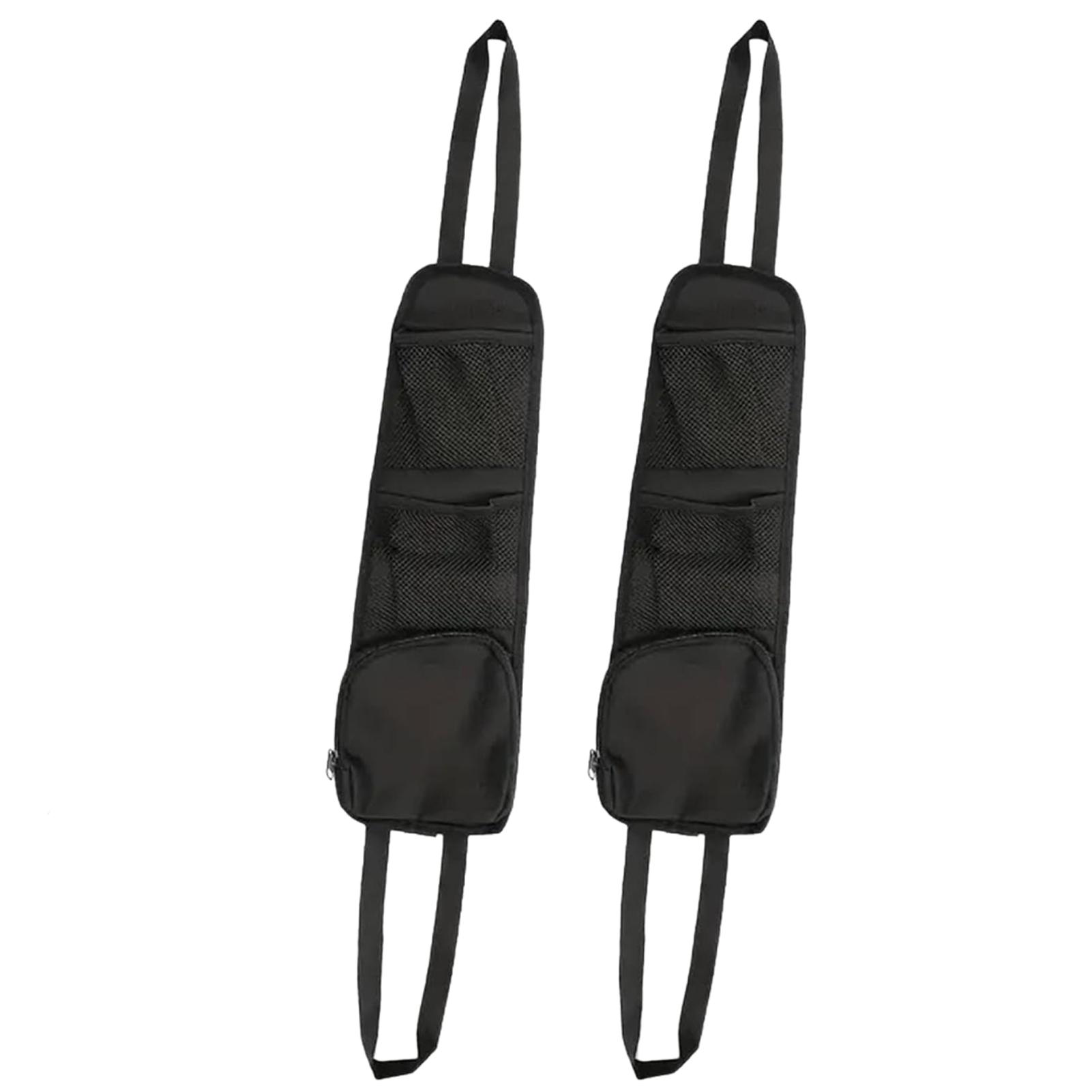 

Car Storage piece Set Seat Bag Multifunctional Hanging de Interior Suitable Vehicles for Placement Items (Black)