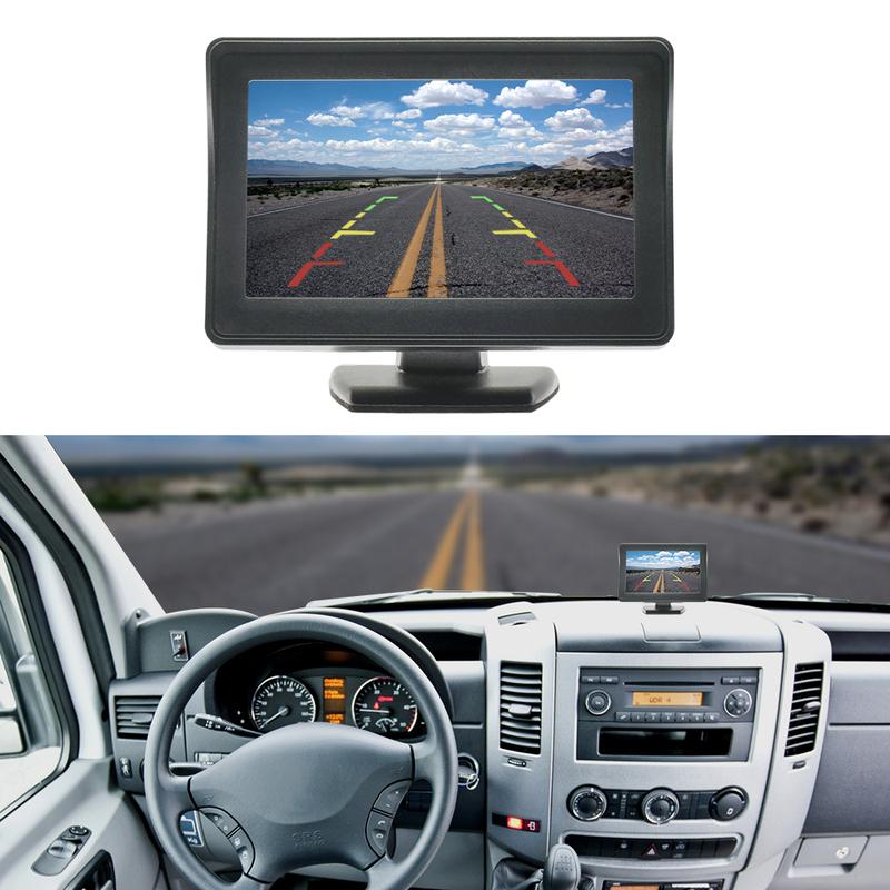 Auto Rückfahrkamera Bremslicht 4,3 Zoll Monitor Für Mercedes-benz Sprinter W906 |Volkswagen Crafter Caravelle T5/T6