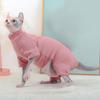 Cat Clothes Winter Warm Cotton Sphynx Cat Hoodies Fleece Sweatshirt Vest For Cats Sphinx Kitten Pajamas Clothes Cat Supplies