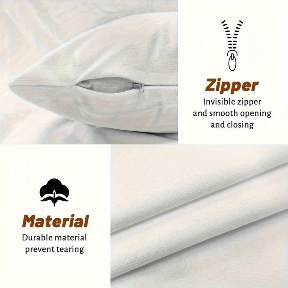 1pc 2D Printed Cute Bunny And Chick Pillowcase, Featuring a Single-Sided Print Design, Zipper Closure, Machine Washable, Without Internal Filling