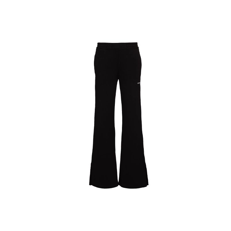 

Off-White Конусообразные спортивные штаны Diag Черные/белые женские брюки OWCH011C99JER0011001 M