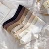 Female Spring and Autumn All Take Boneless Moon In The Tube Pile Socks
