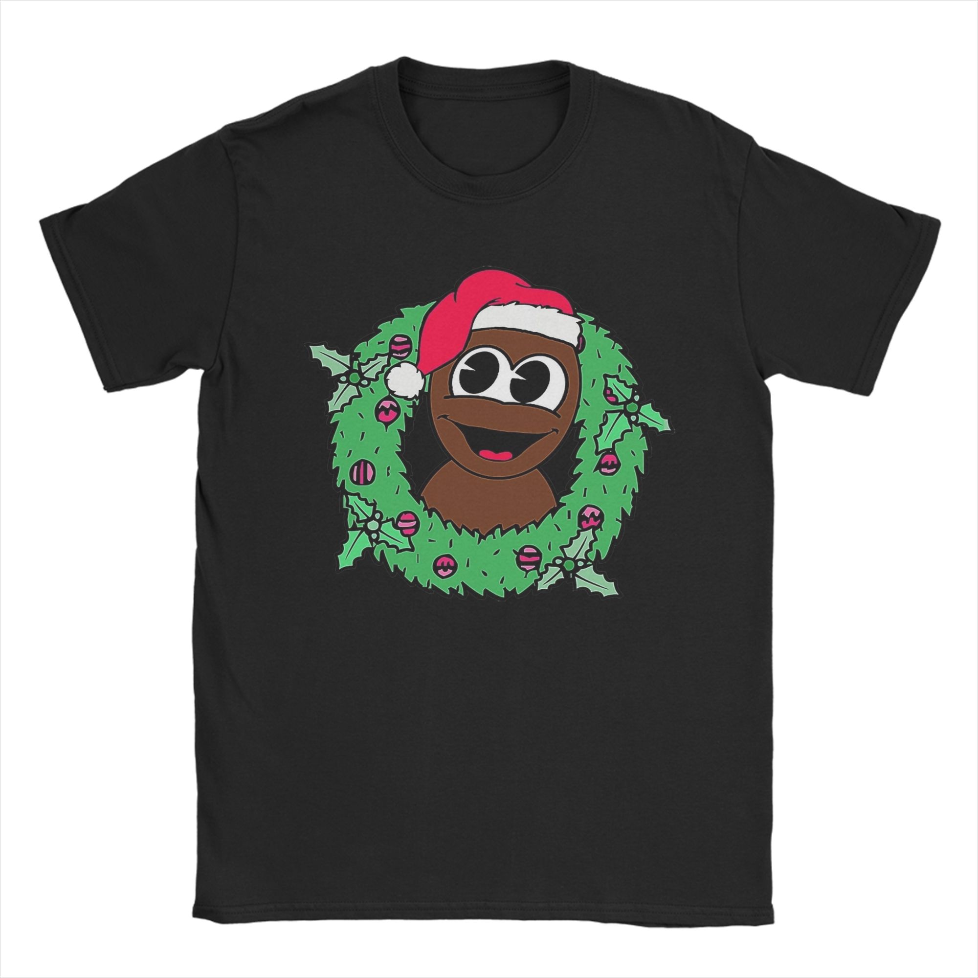 

Chef Around The Christmas Tree South-Park Men s T Shirt Funny Tee Shirt Short Sleeve O Neck T-Shirt Pure Cotton Clothes 4XL