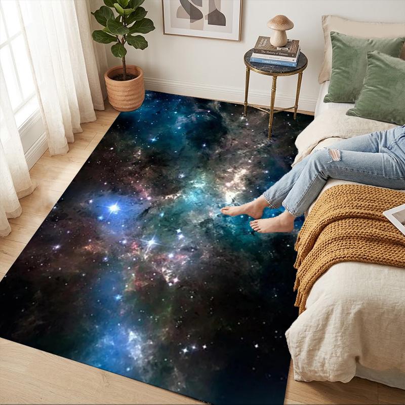Cosmic Cloud Living Room Nonslip Area Rug Soft Carpet For Bedroom Game Playroom Sofa Office Home Decor Doormat Christmas Gift C9301842